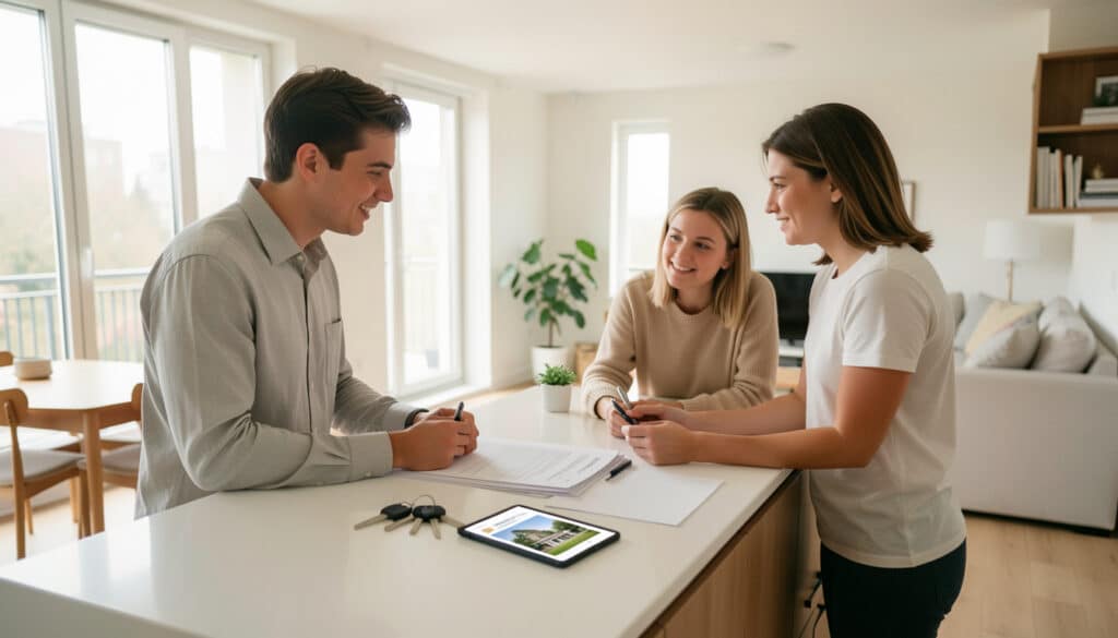 Louer avec une agence immobilière : frais et étapes