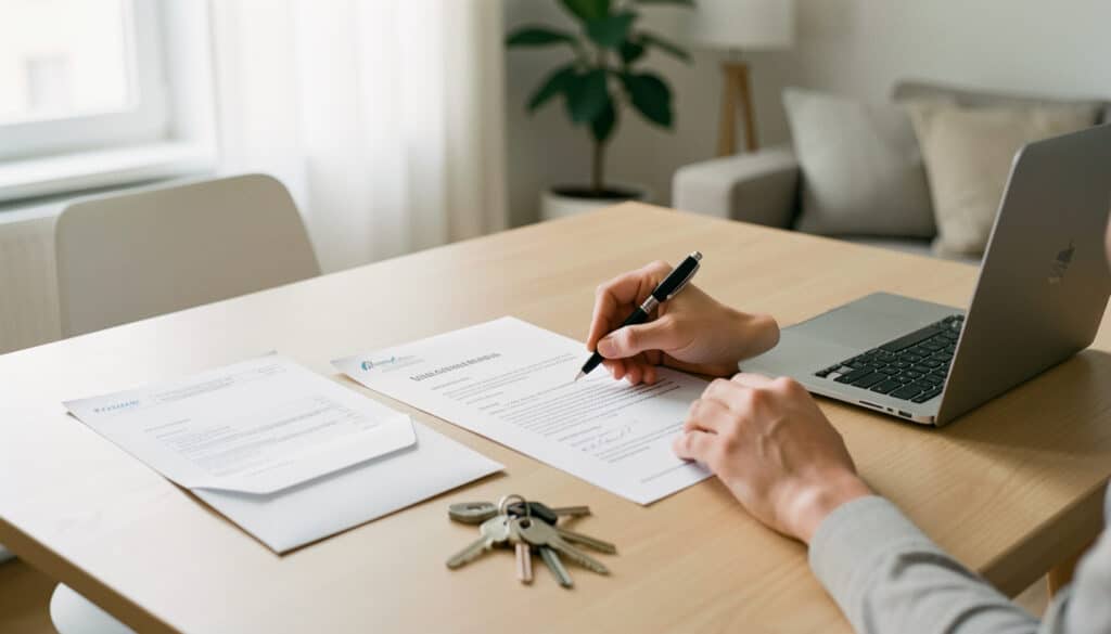 Lettre de résiliation du bail de location et préavis